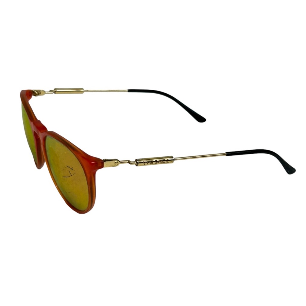 Versace VE 4315 Sunglasses orange round - Picture 4 of 8
